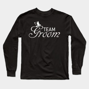 Team Groom Wedding Accessories Long Sleeve T-Shirt